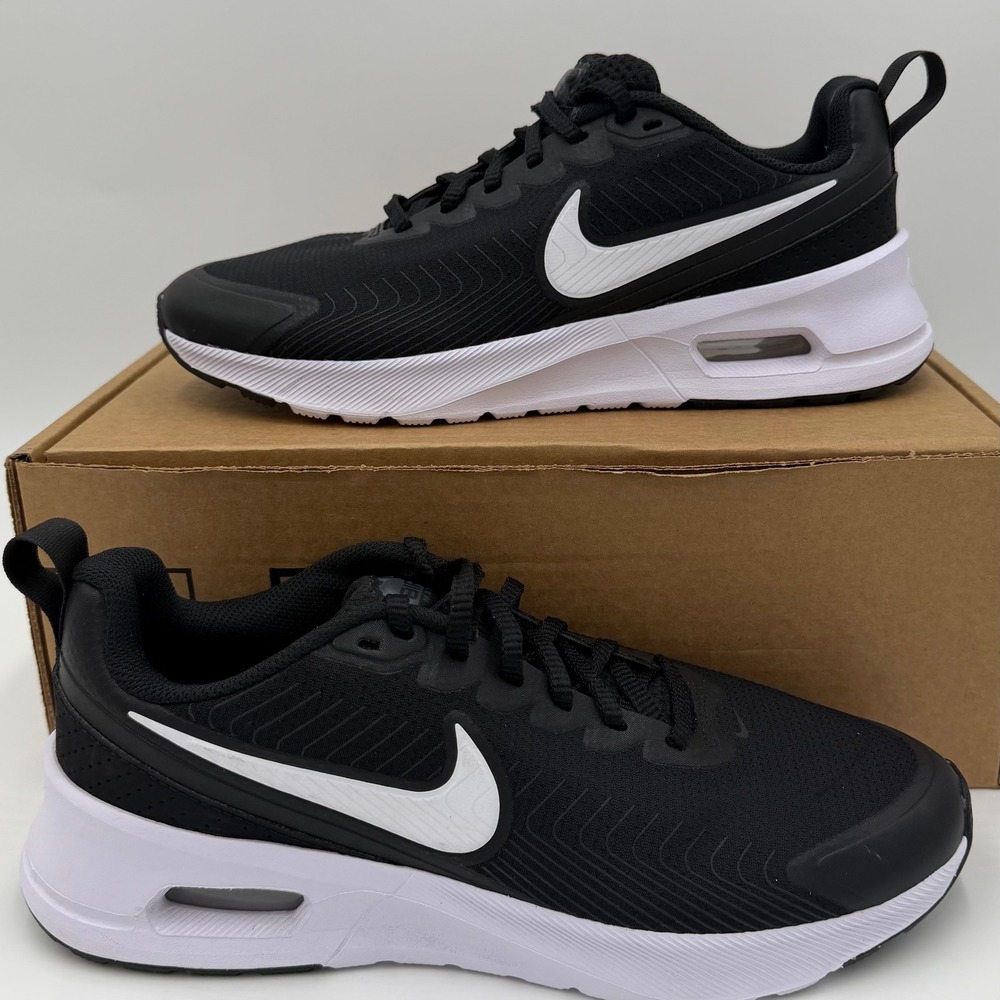 Nike Air Max SC Running Shoes Womens 9.5 Black White HF1233-001 Low Top Sneaker